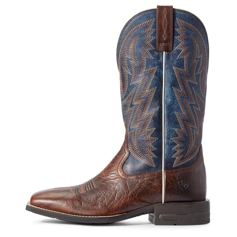 Ariat Dynamic Kahverengi / Lacivert Western Csizma Erkek (30073-996)